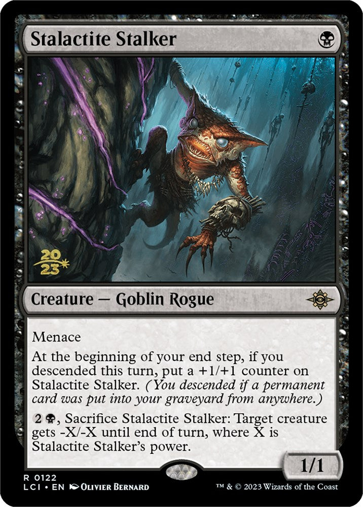Stalactite Stalker [The Lost Caverns of Ixalan Prerelease Cards] | Exor Games Dartmouth