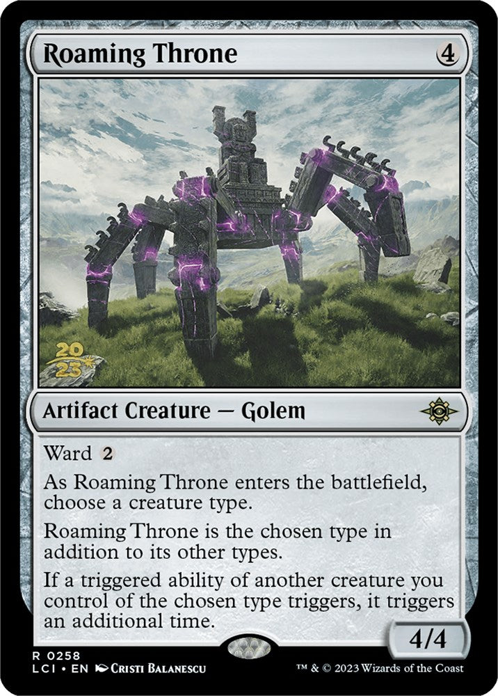 Roaming Throne [The Lost Caverns of Ixalan Prerelease Cards] | Exor Games Dartmouth