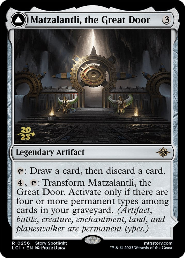 Matzalantli, the Great Door // The Core [The Lost Caverns of Ixalan Prerelease Cards] | Exor Games Dartmouth