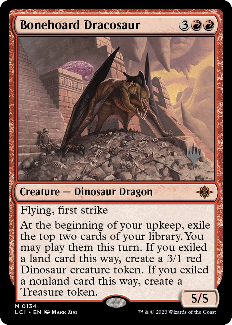 Bonehoard Dracosaur (Promo Pack) [The Lost Caverns of Ixalan Promos] | Exor Games Dartmouth