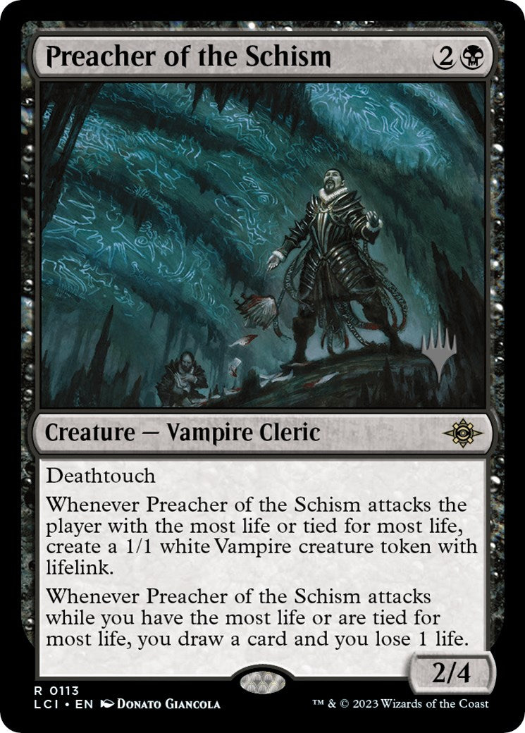 Preacher of the Schism (Promo Pack) [The Lost Caverns of Ixalan Promos] | Exor Games Dartmouth