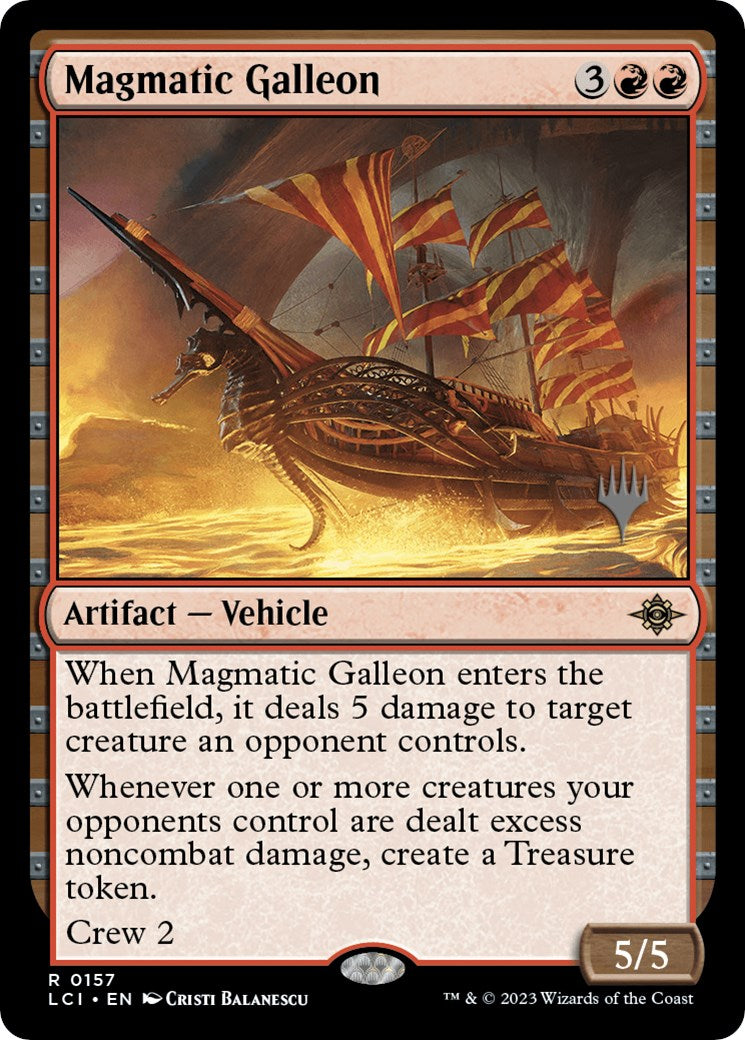 Magmatic Galleon (Promo Pack) [The Lost Caverns of Ixalan Promos] | Exor Games Dartmouth