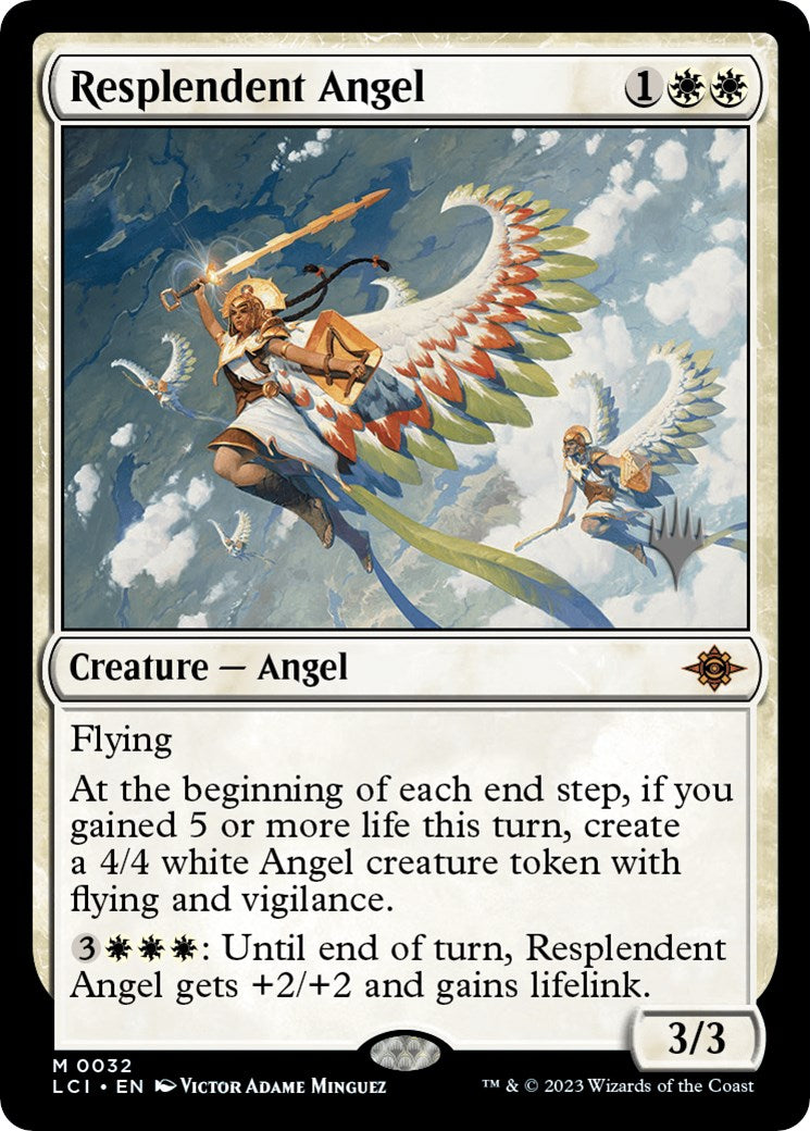 Resplendent Angel (Promo Pack) [The Lost Caverns of Ixalan Promos] | Exor Games Dartmouth