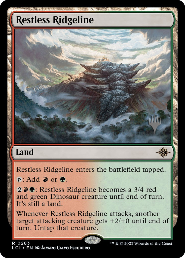 Restless Ridgeline (Promo Pack) [The Lost Caverns of Ixalan Promos] | Exor Games Dartmouth