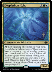 Deepfathom Echo (Promo Pack) [The Lost Caverns of Ixalan Promos] | Exor Games Dartmouth