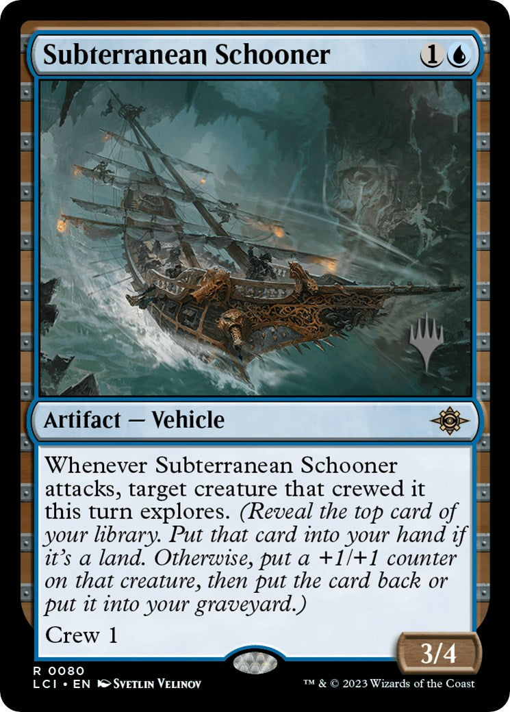 Subterranean Schooner (Promo Pack) [The Lost Caverns of Ixalan Promos] | Exor Games Dartmouth