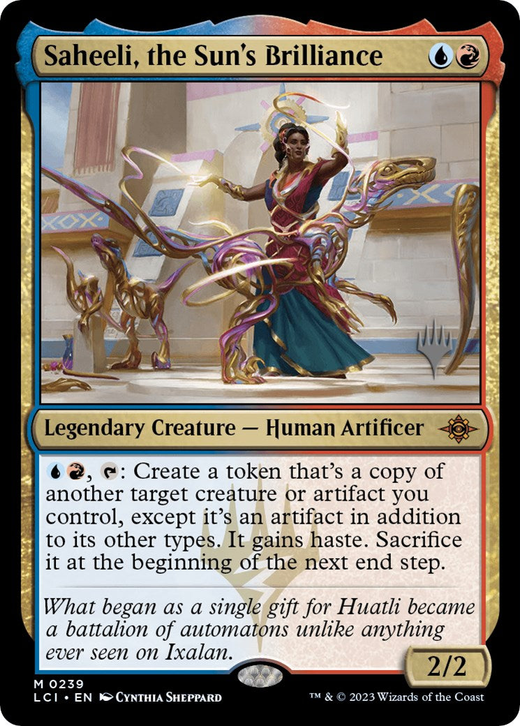 Saheeli, the Sun's Brilliance (Promo Pack) [The Lost Caverns of Ixalan Promos] | Exor Games Dartmouth