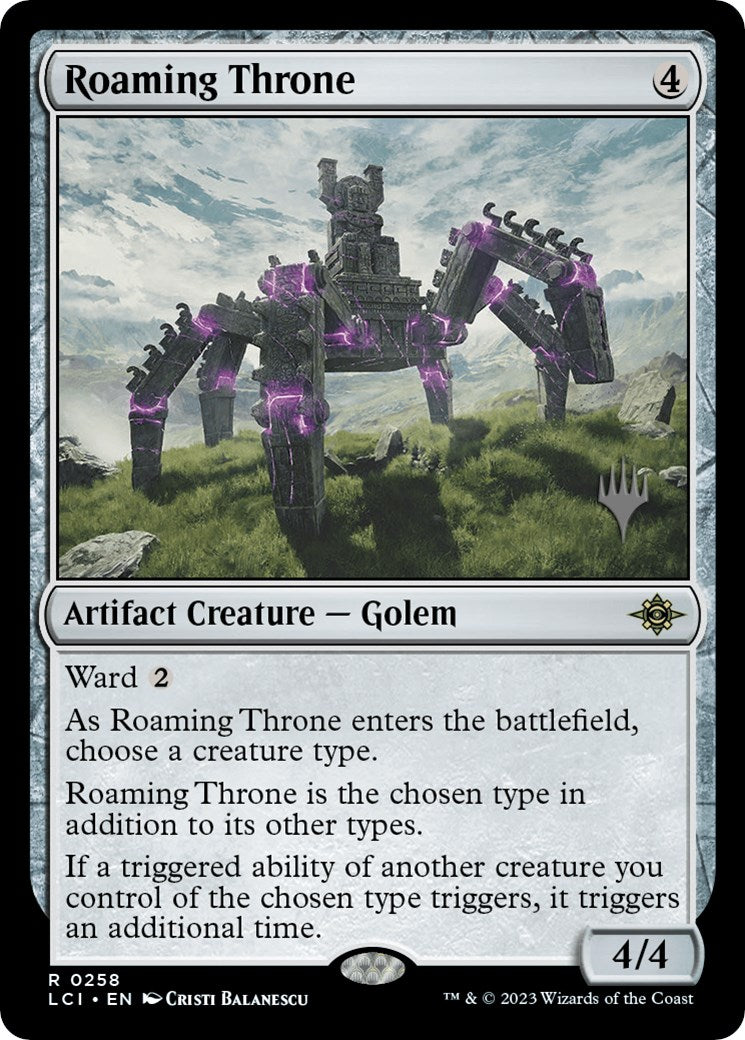 Roaming Throne (Promo Pack) [The Lost Caverns of Ixalan Promos] | Exor Games Dartmouth