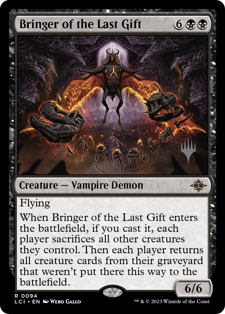 Bringer of the Last Gift (Promo Pack) [The Lost Caverns of Ixalan Promos] | Exor Games Dartmouth