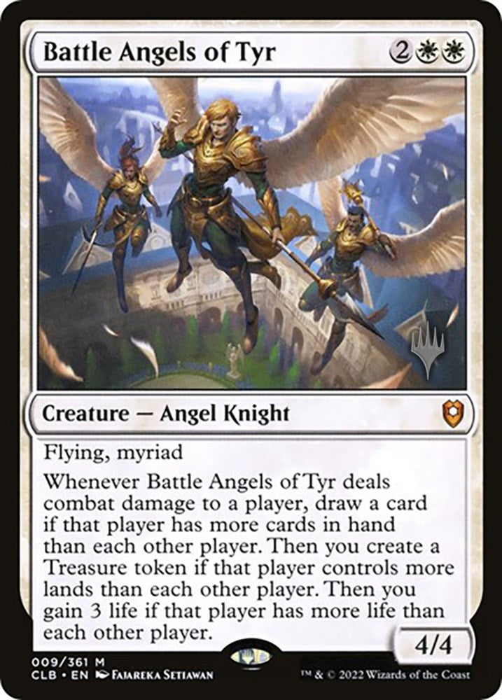 Battle Angels of Tyr (Promo Pack) [The Lost Caverns of Ixalan Promos] | Exor Games Dartmouth