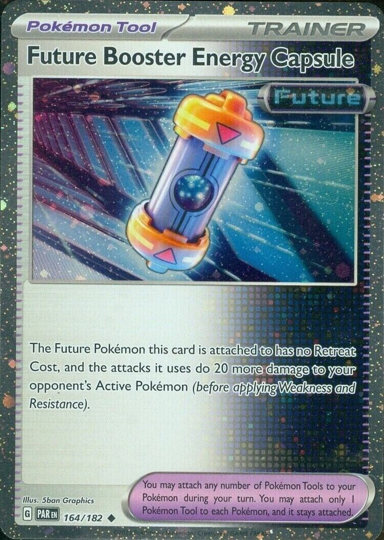 Future Booster Energy Capsule (164/182) (Cosmos Holo) [Scarlet & Violet: Paradox Rift] | Exor Games Dartmouth