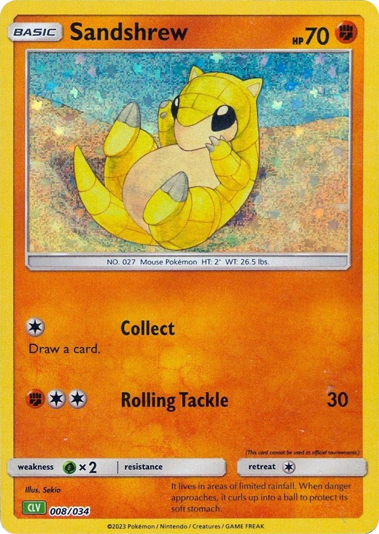 Sandshrew [Trading Card Game Classic] | Exor Games Dartmouth