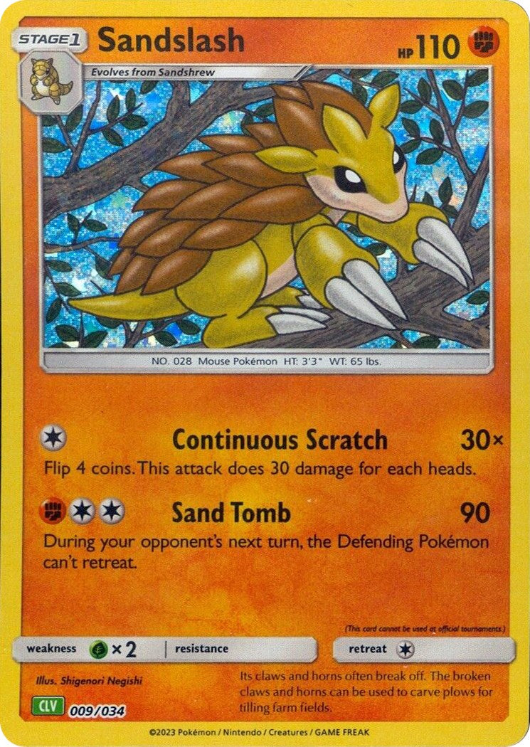 Sandslash [Trading Card Game Classic] | Exor Games Dartmouth