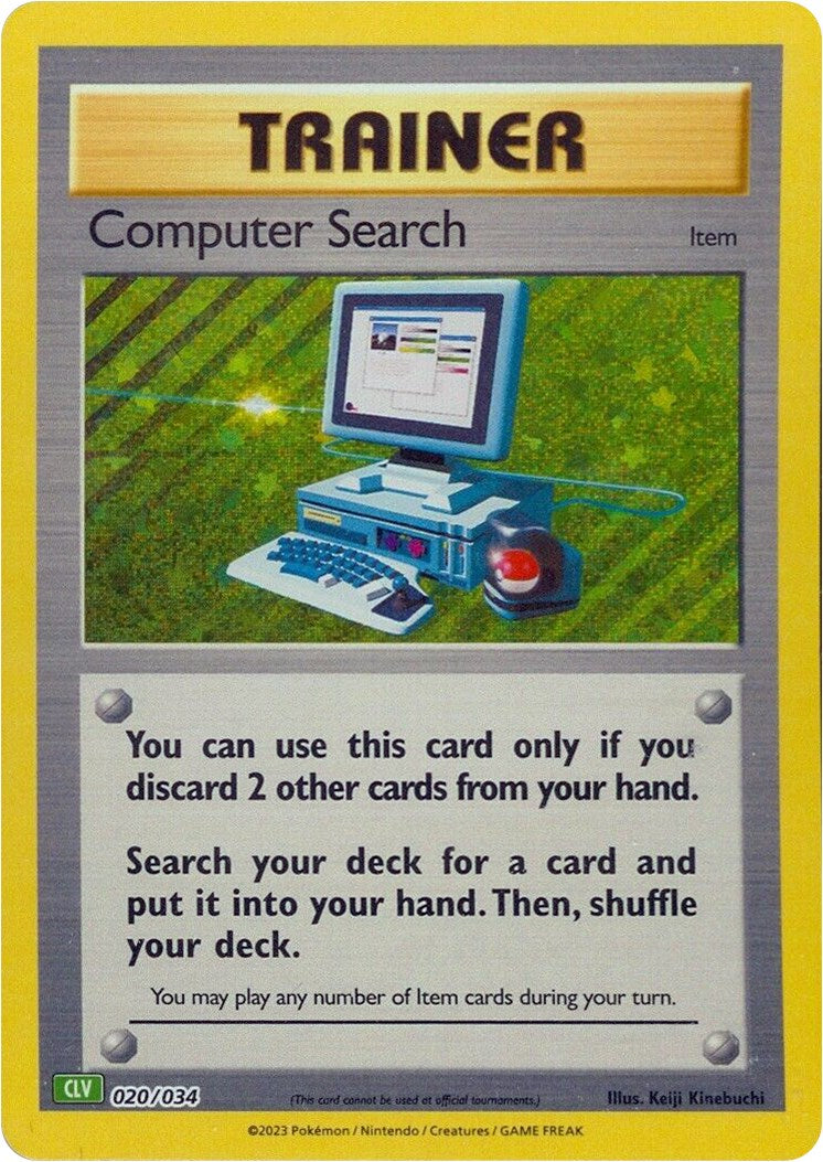 Computer Search (CLV) [Trading Card Game Classic] | Exor Games Dartmouth