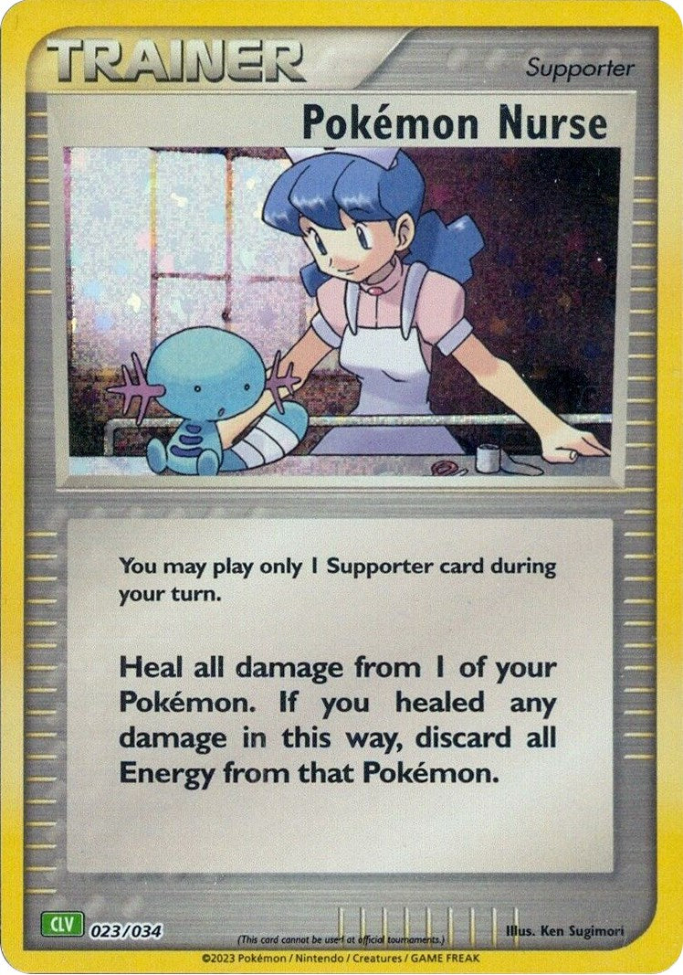 Pokemon Nurse (023/034) [Trading Card Game Classic] | Exor Games Dartmouth