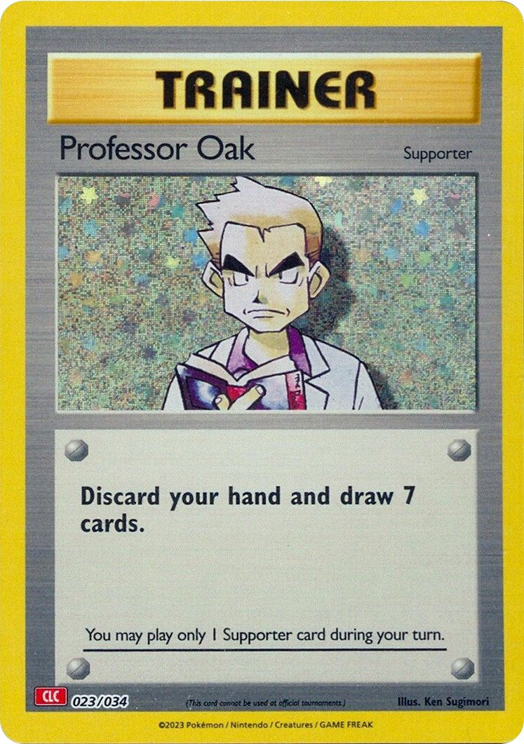 Professor Oak (CLC) [Trading Card Game Classic] | Exor Games Dartmouth