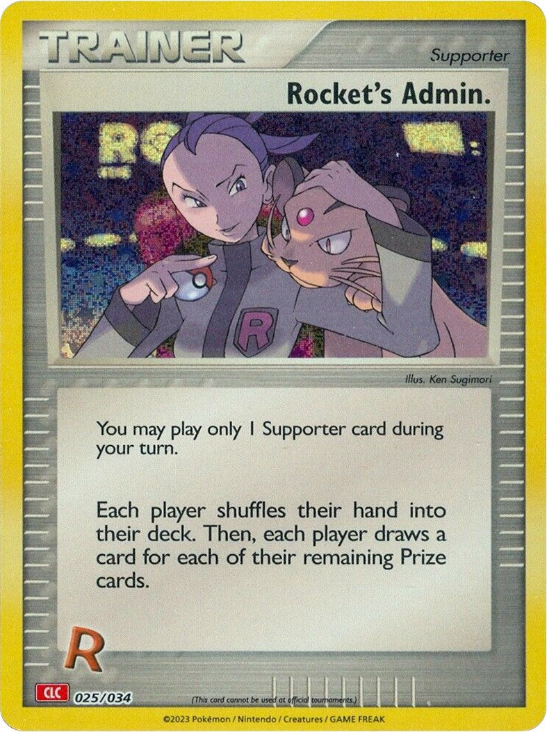 Rocket's Admin. (CLC) [Trading Card Game Classic] | Exor Games Dartmouth