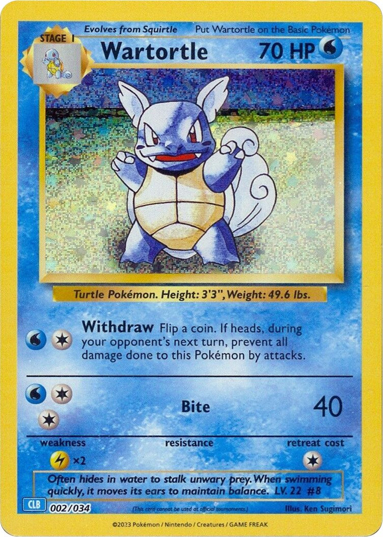 Wartortle [Trading Card Game Classic] | Exor Games Dartmouth