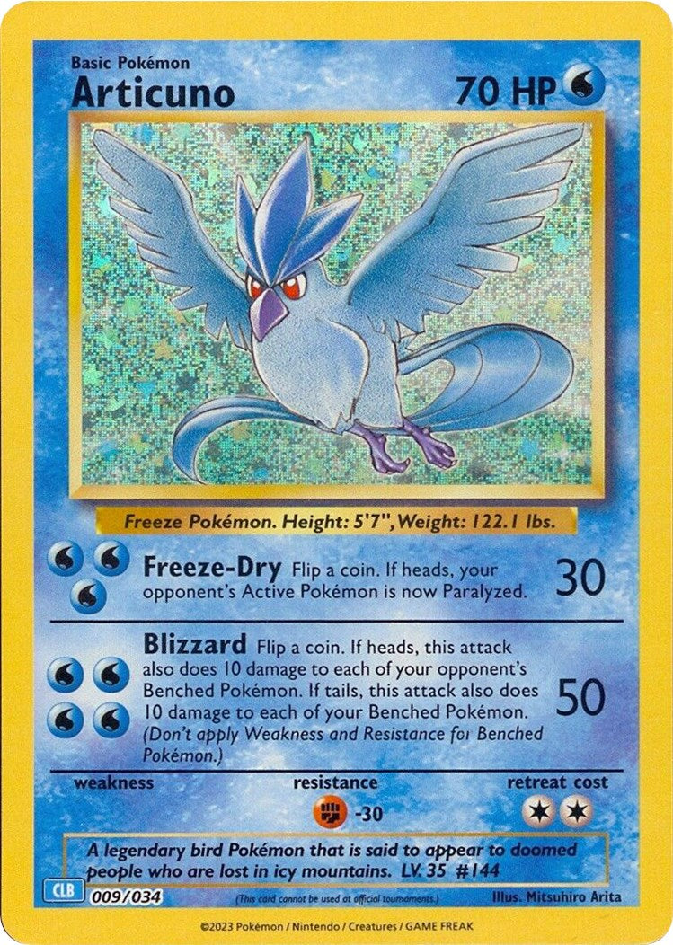 Articuno [Trading Card Game Classic] | Exor Games Dartmouth