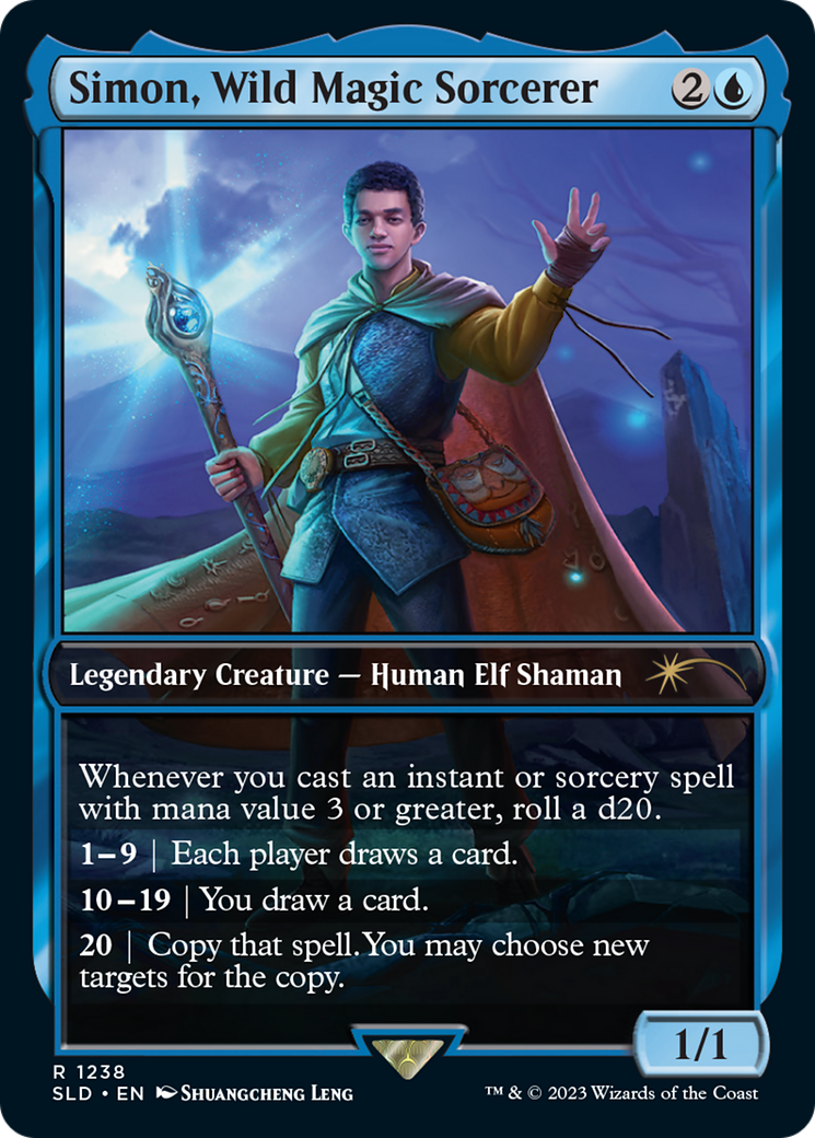 Simon, Wild Magic Sorcerer [Secret Lair Drop Series] | Exor Games Dartmouth