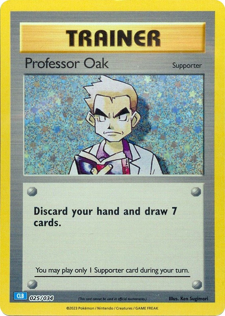 Professor Oak (CLB) [Trading Card Game Classic] | Exor Games Dartmouth