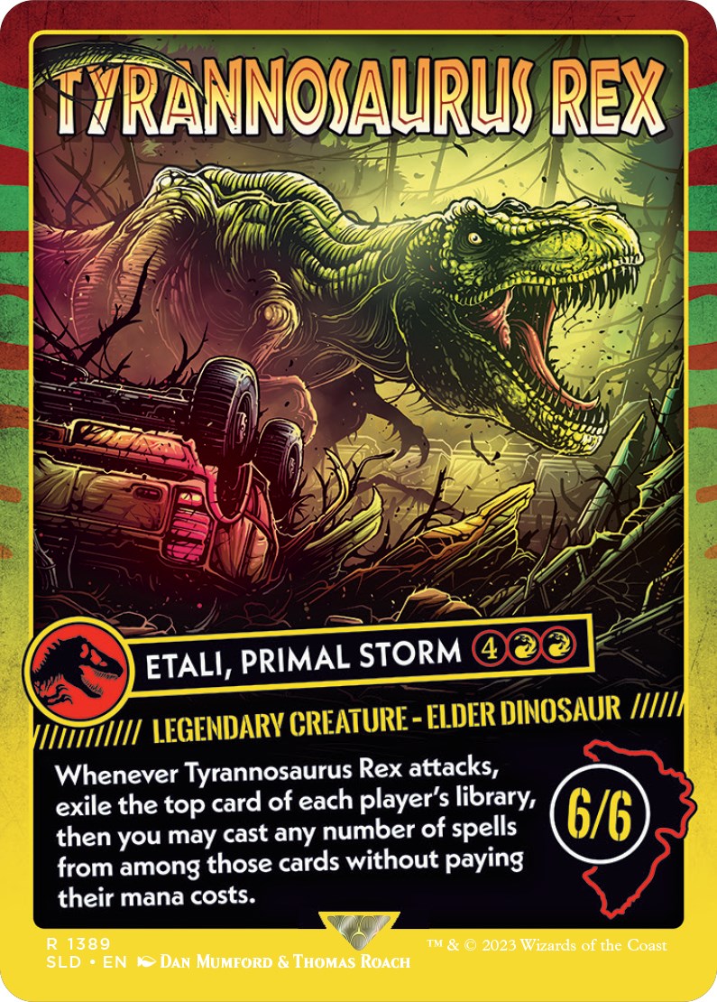 Tyrannosaurus Rex - Etali, Primal Storm [Secret Lair Drop Series] | Exor Games Dartmouth