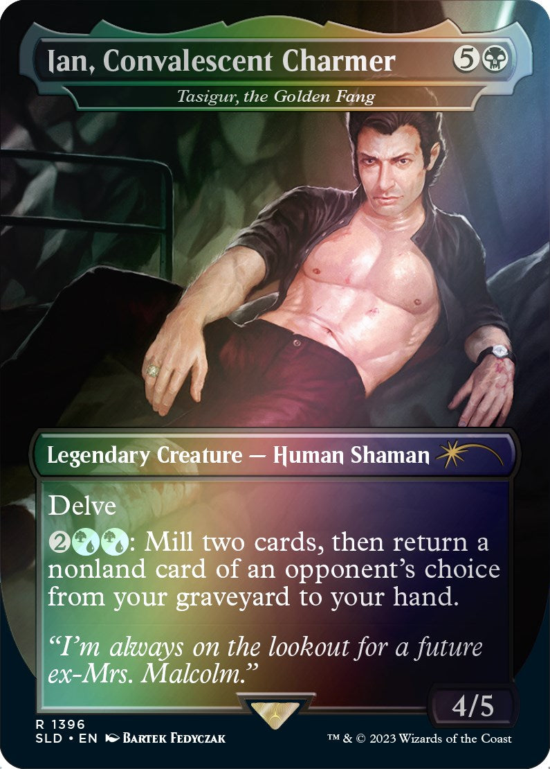 Ian, Convalescent Charmer - Tasigur, the Golden Fang (Rainbow Foil) [Secret Lair Drop Series] | Exor Games Dartmouth