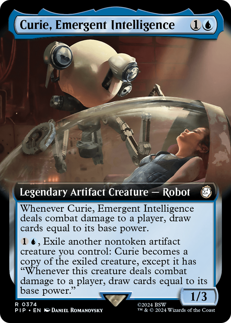 Curie, Emergent Intelligence (Extended Art) [Fallout] | Exor Games Dartmouth