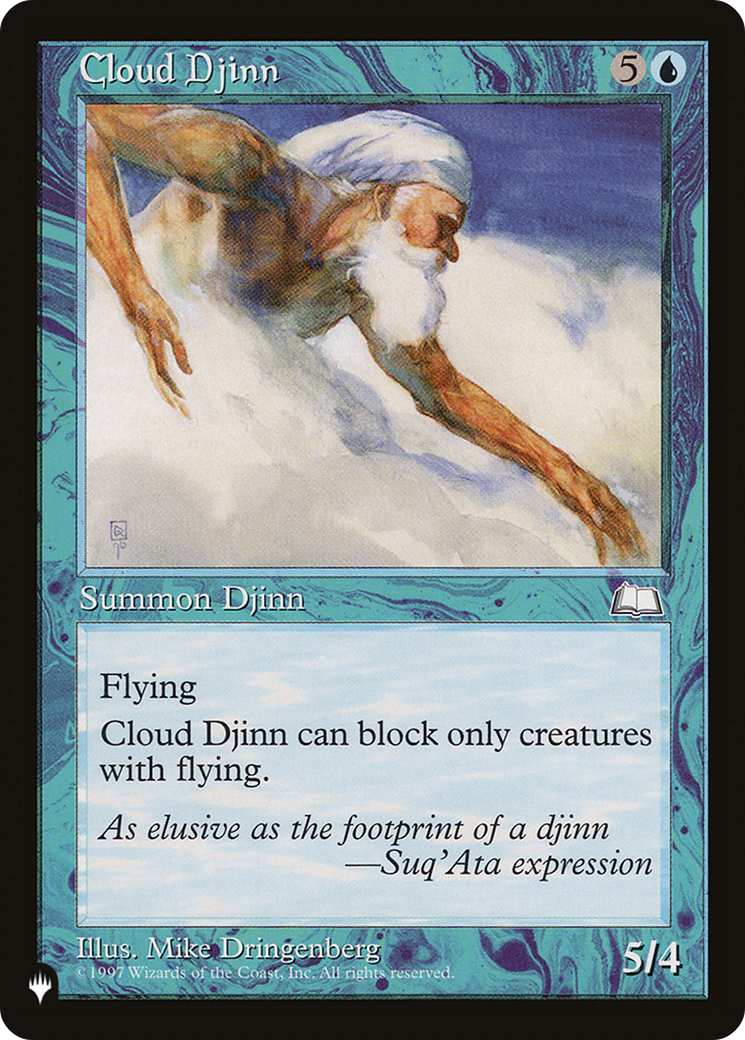 Cloud Djinn [The List Reprints] | Exor Games Dartmouth