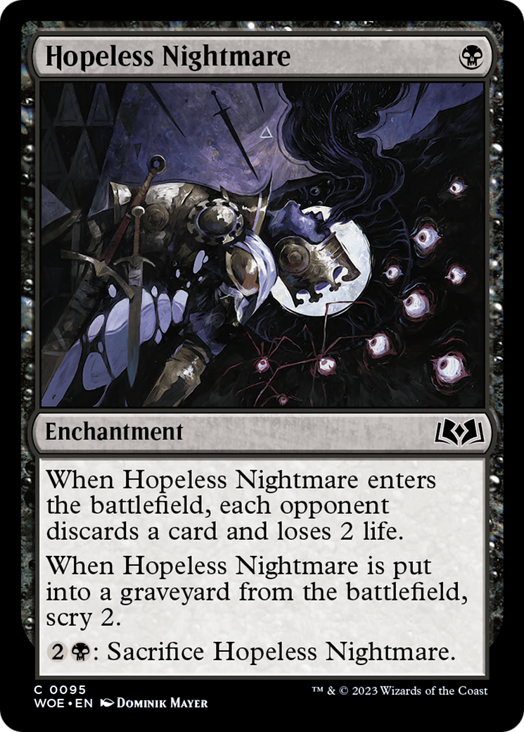 Hopeless Nightmare [Wilds of Eldraine] | Exor Games Dartmouth