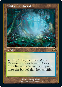 Misty Rainforest (Retro) [Modern Horizons 2] | Exor Games Dartmouth