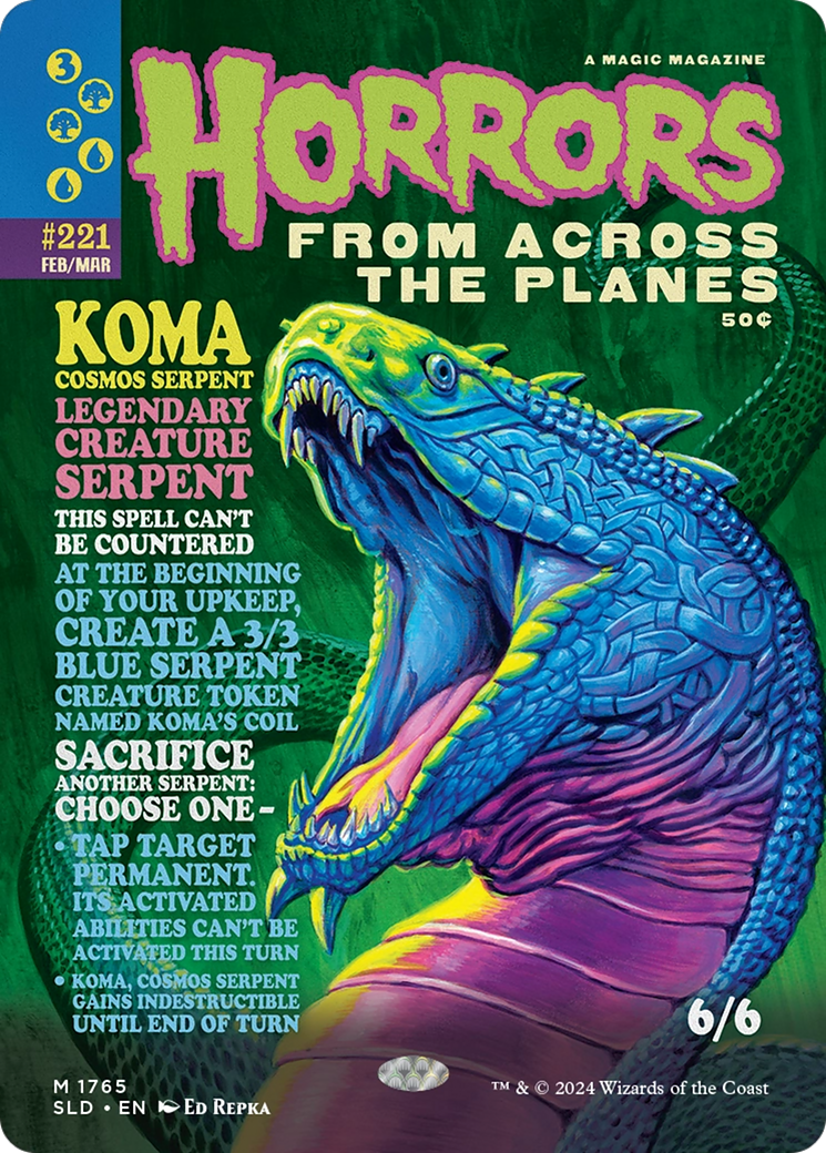 Koma, Cosmos Serpent [Secret Lair Drop Series] | Exor Games Dartmouth