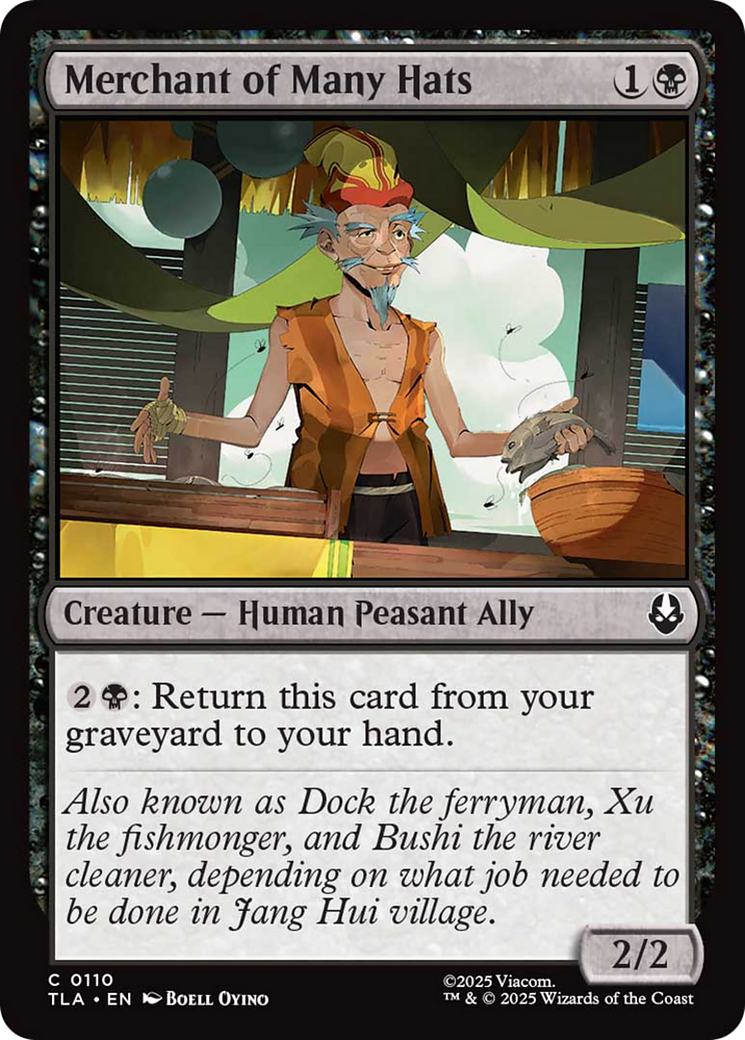 Merchant of Many Hats [Avatar: The Last Airbender] | Exor Games Dartmouth
