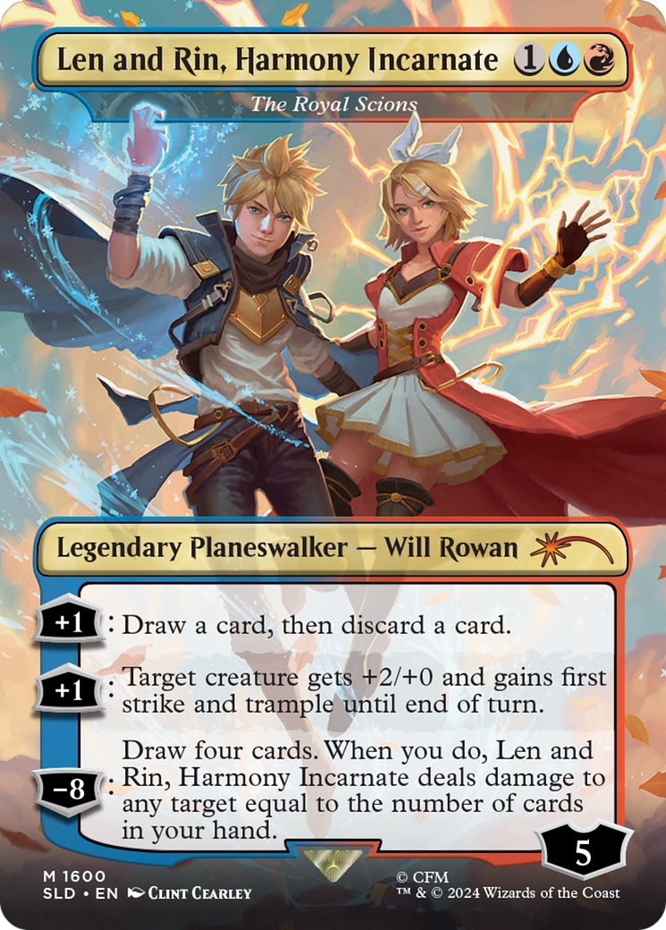 Len and Rin, Harmony Incarnate - The Royal Scions [Secret Lair Drop Series] | Exor Games Dartmouth