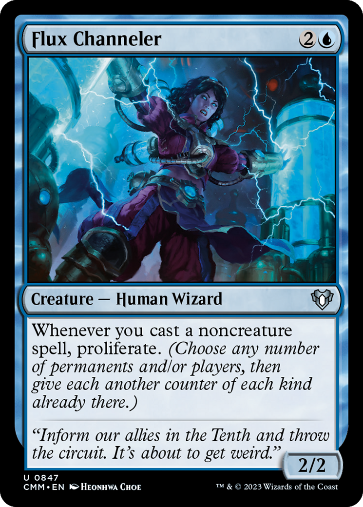 Flux Channeler [Commander Masters] | Exor Games Dartmouth