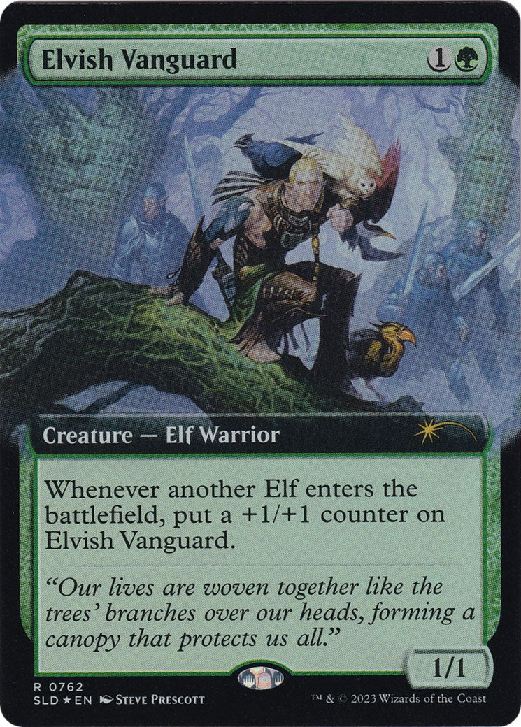 Elvish Vanguard (Extended Art) [Secret Lair Drop Series] | Exor Games Dartmouth