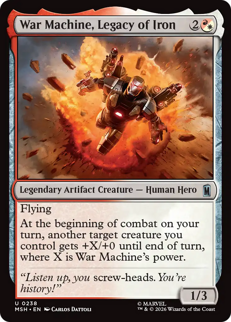 War Machine, James Rhodes [Marvel Super Heroes] | Exor Games Dartmouth