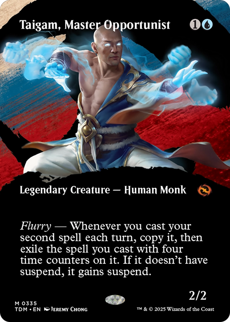 Taigam, Master Opportunist (Borderless) [Tarkir: Dragonstorm] | Exor Games Dartmouth