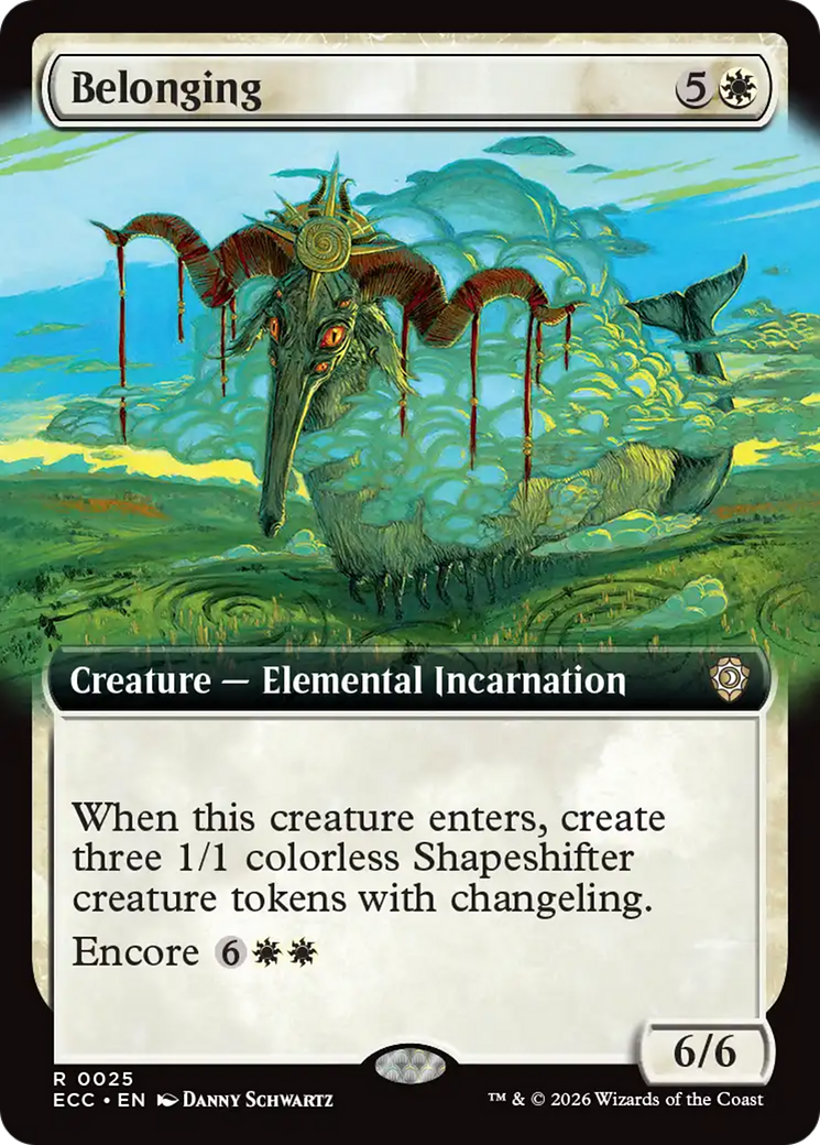 Belonging (Extended Art) [Lorwyn Eclipsed Commander] | Exor Games Dartmouth