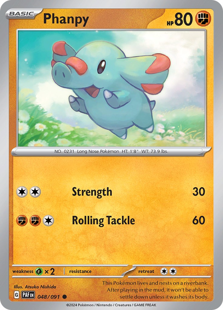 Phanpy (048/091) [Scarlet & Violet: Paldean Fates] | Exor Games Dartmouth