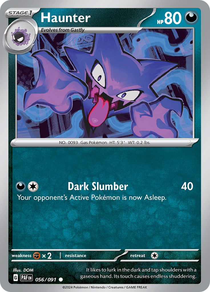 Haunter (056/091) [Scarlet & Violet: Paldean Fates] | Exor Games Dartmouth