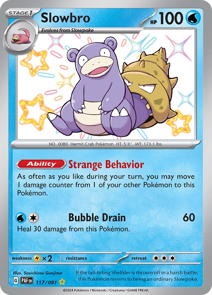 Slowbro (117/091) [Scarlet & Violet: Paldean Fates] | Exor Games Dartmouth