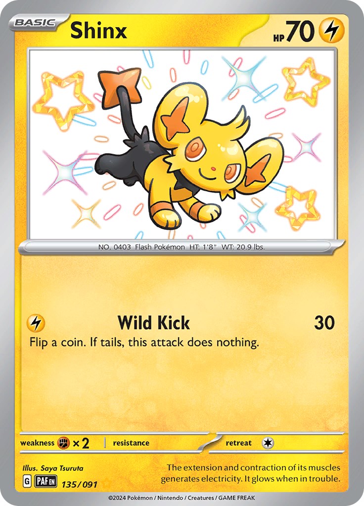 Shinx (135/091) [Scarlet & Violet: Paldean Fates] | Exor Games Dartmouth