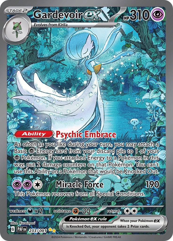 Gardevoir ex (233/091) [Scarlet & Violet: Paldean Fates] | Exor Games Dartmouth