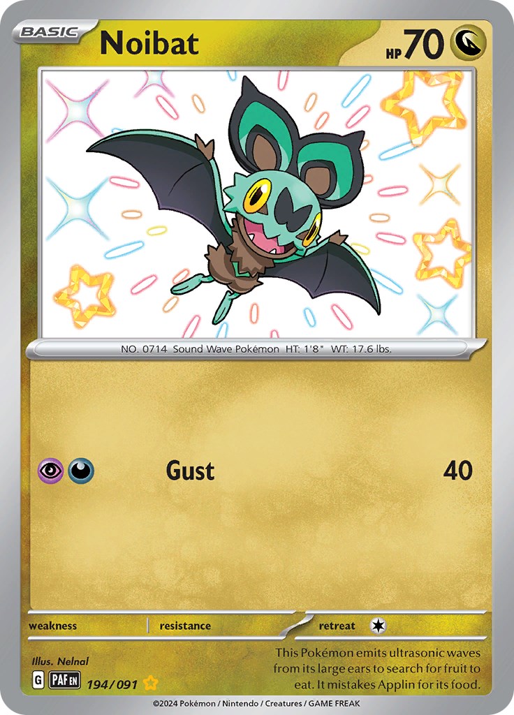 Noibat (194/091) [Scarlet & Violet: Paldean Fates] | Exor Games Dartmouth