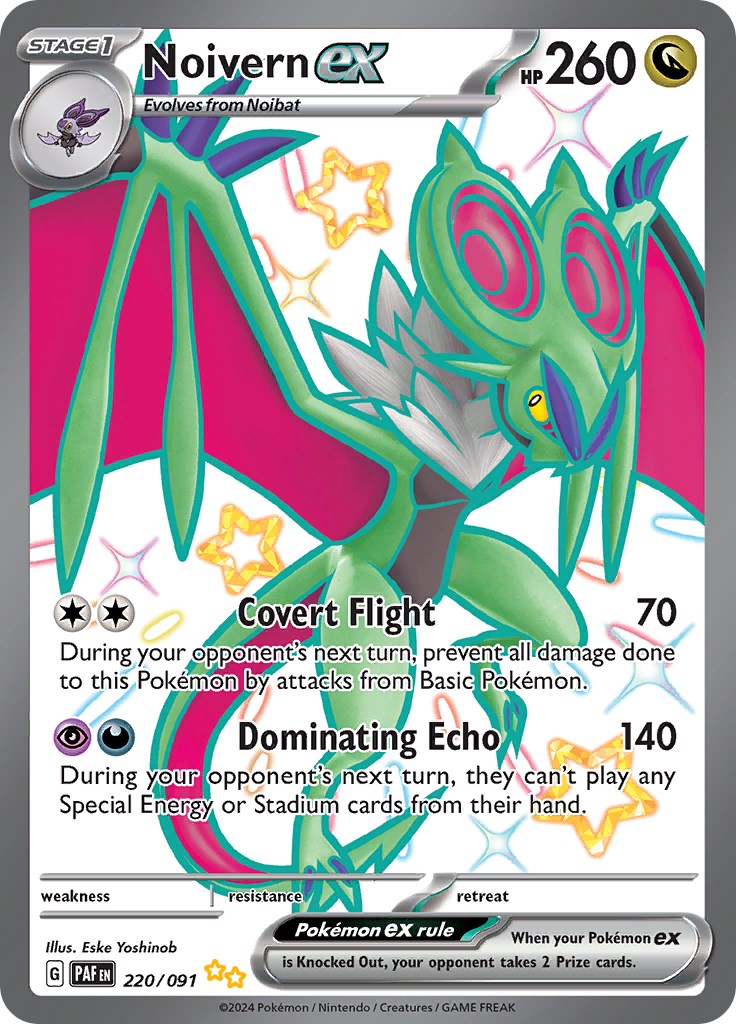 Noivern ex (220/091) [Scarlet & Violet: Paldean Fates] | Exor Games Dartmouth