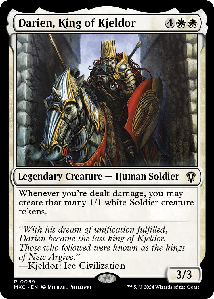 Darien, King of Kjeldor [Murders at Karlov Manor Commander] | Exor Games Dartmouth