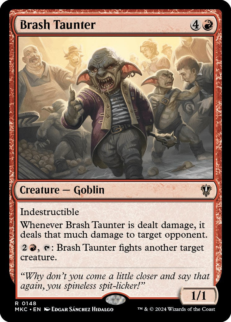 Brash Taunter [Murders at Karlov Manor Commander] | Exor Games Dartmouth