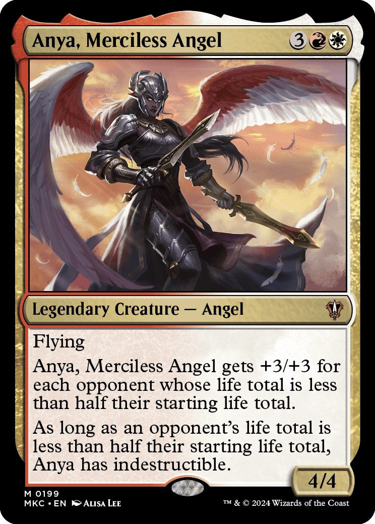 Anya, Merciless Angel [Murders at Karlov Manor Commander] | Exor Games Dartmouth