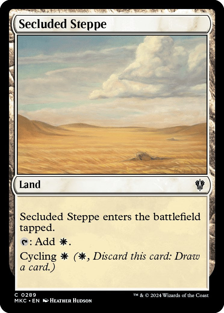 Secluded Steppe [Murders at Karlov Manor Commander] | Exor Games Dartmouth